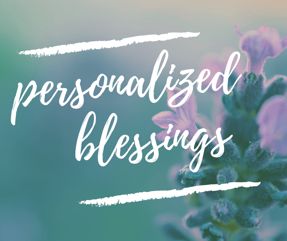 personalized blessings
